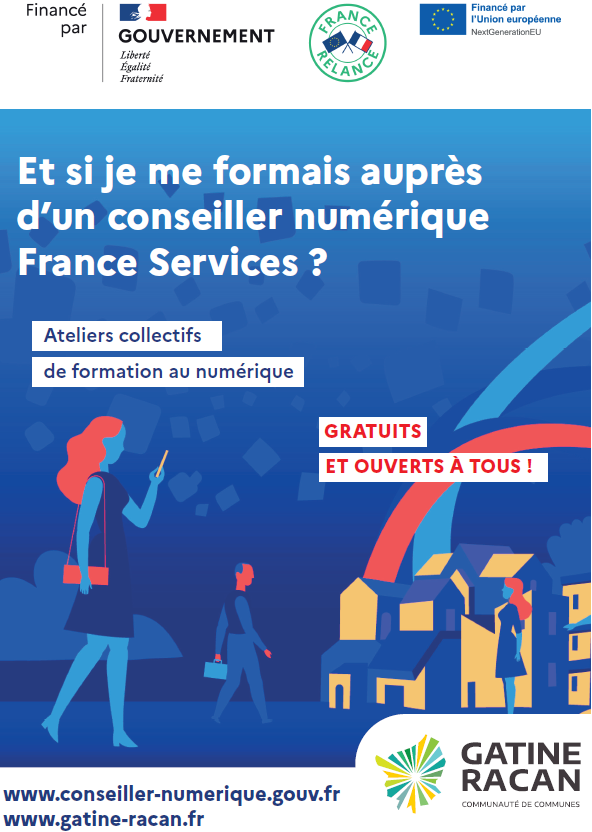 Des ateliers gratuits de formation numérique - Gâtine Racan
